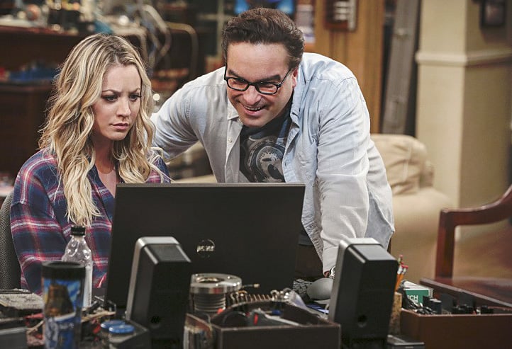 The Big Bang Theory : Photo Johnny Galecki, Kaley Cuoco