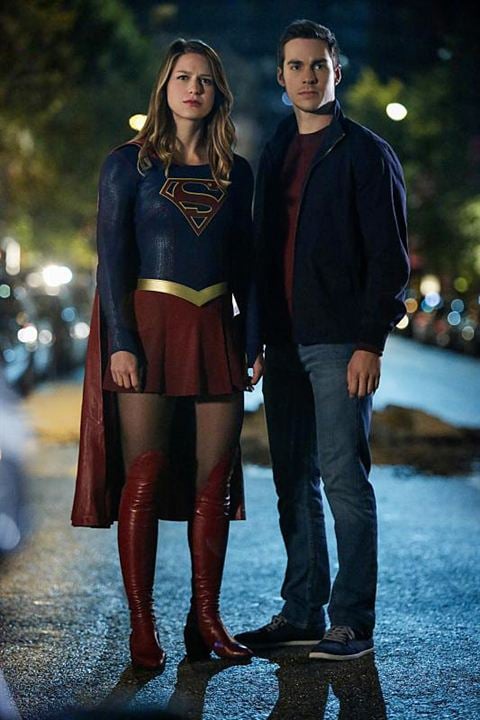 Supergirl : Photo Chris Wood, Melissa Benoist