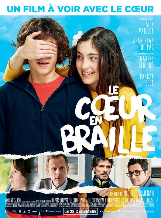 Le Coeur en braille : Affiche