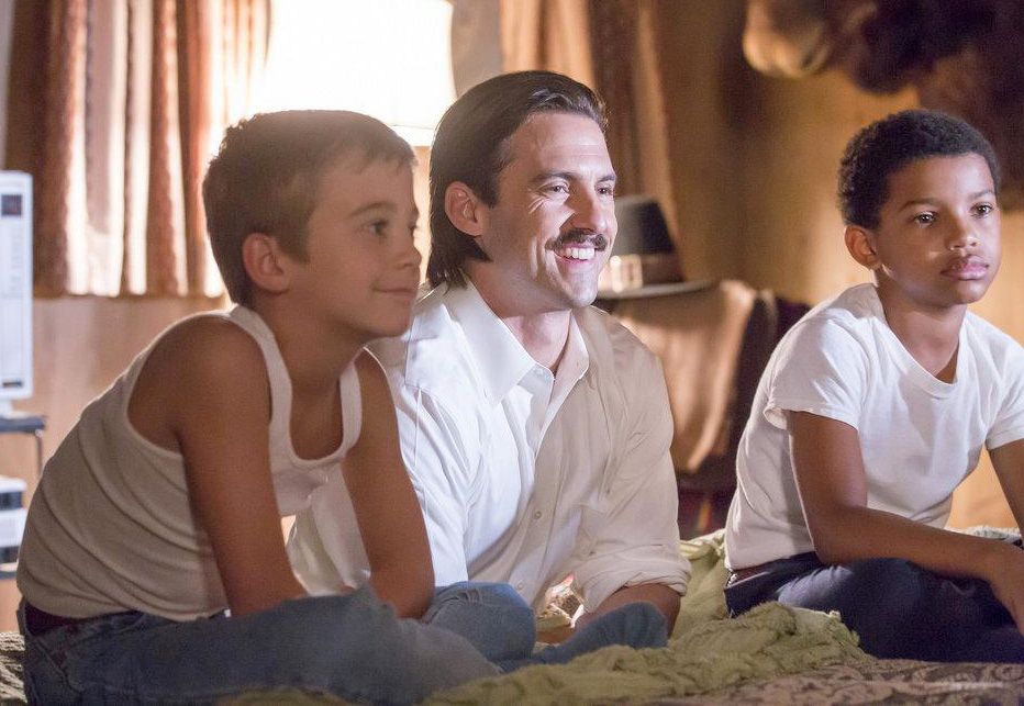 This is Us : Photo Parker Bates, Lonnie Chavis, Milo Ventimiglia