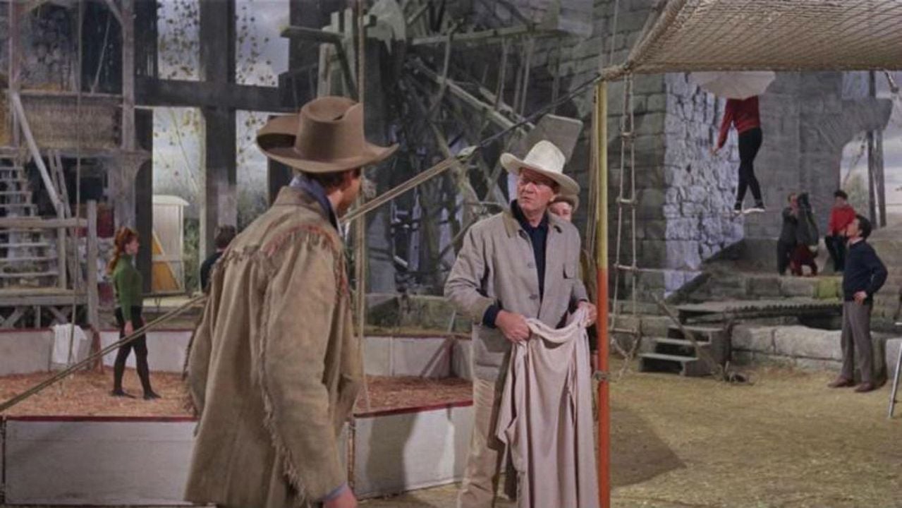 John Wayne Le Plus Grand Cirque Du Monde Photo de John Wayne - Le Plus Grand Cirque du monde : Photo John Wayne