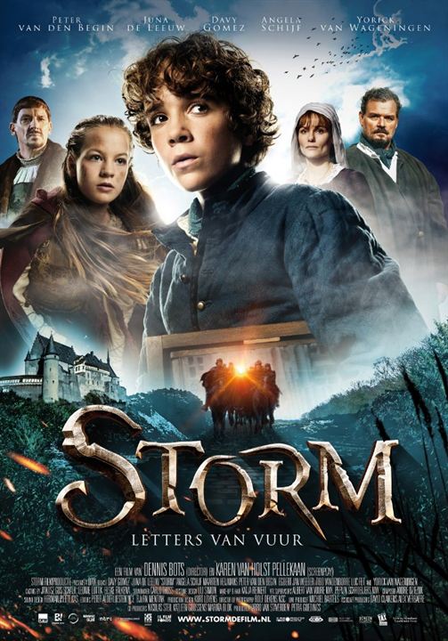 Storm et la lettre de feu : Affiche