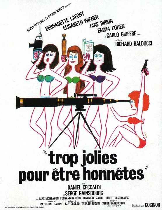 Trop jolies pour être honnêtes : Affiche
