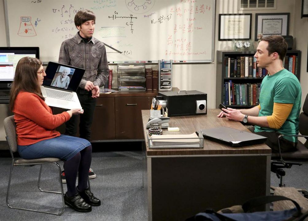 The Big Bang Theory : Photo Jim Parsons, Simon Helberg, Mayim Bialik