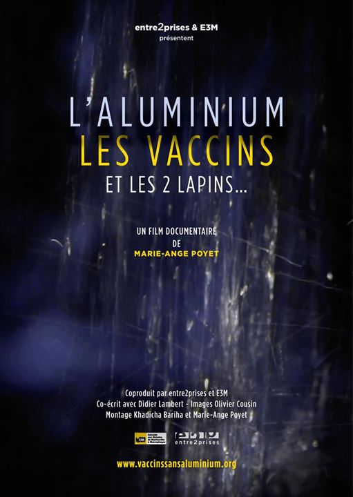L'aluminium, les vaccins et les deux lapins : Affiche
