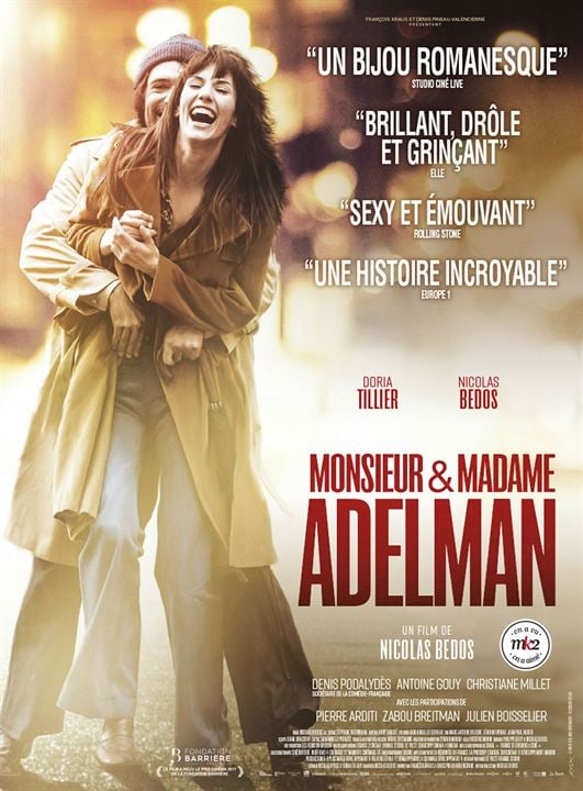Monsieur & Madame Adelman : Affiche