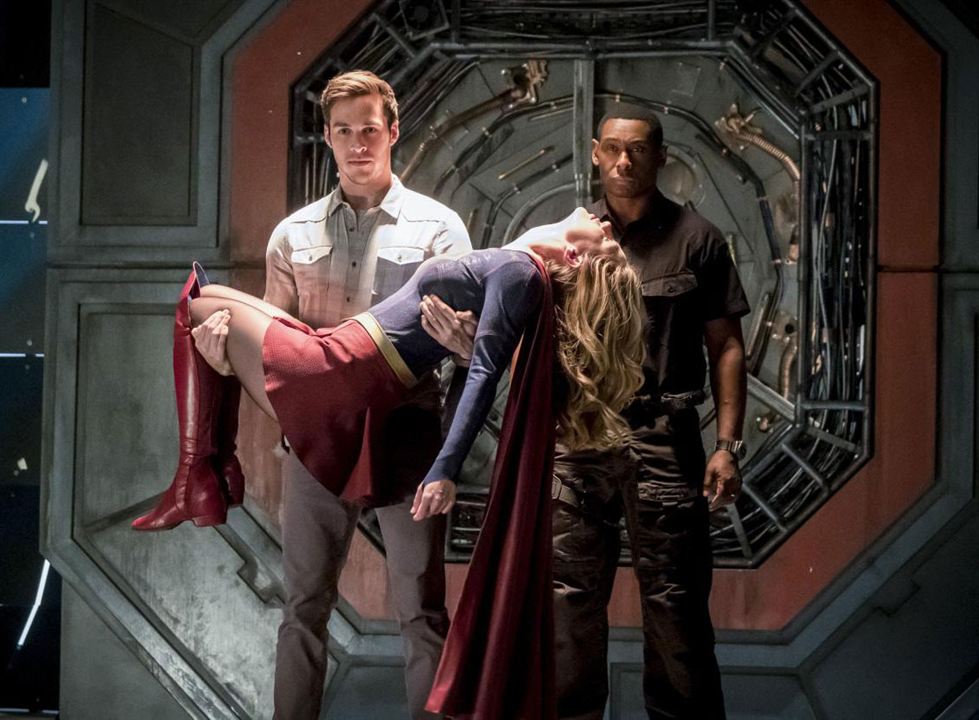 Flash (2014) : Photo Melissa Benoist, David Harewood, Chris Wood