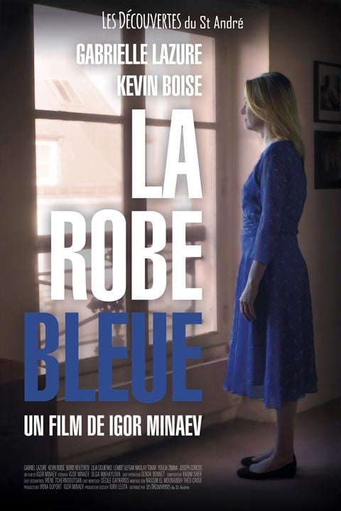 La Robe Bleue : Affiche