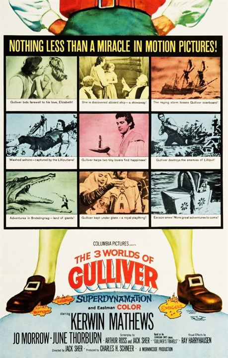 Les Voyages de Gulliver : Affiche