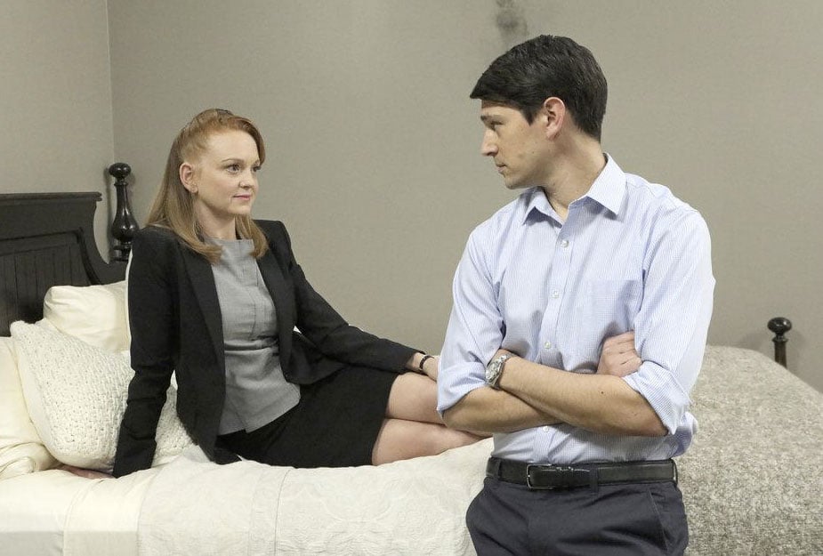 Trial & Error : Photo Jayma Mays, Nicholas D'Agosto