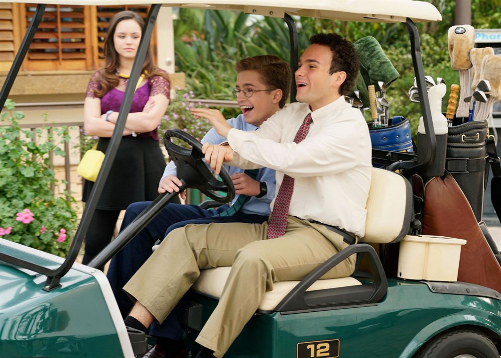 Les Goldberg : Photo Sean Giambrone, Troy Gentile, Hayley Orrantia