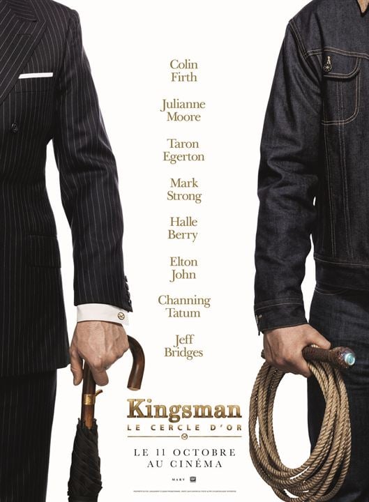 Kingsman : Le Cercle d'or : Affiche