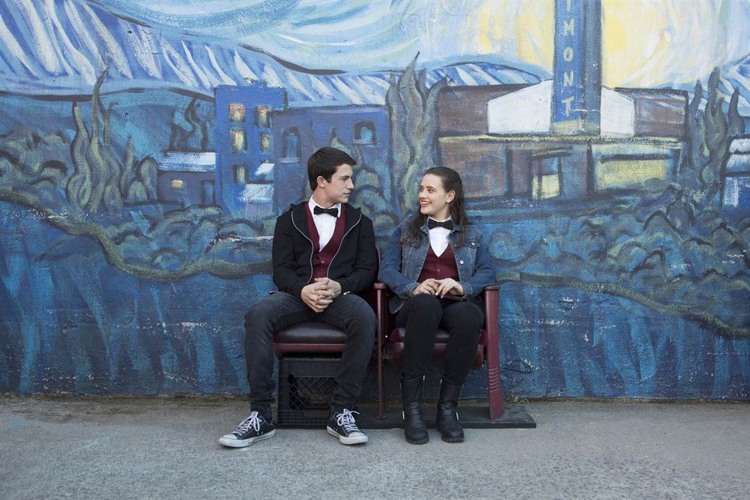 13 Reasons Why : Photo Dylan Minnette, Katherine Langford