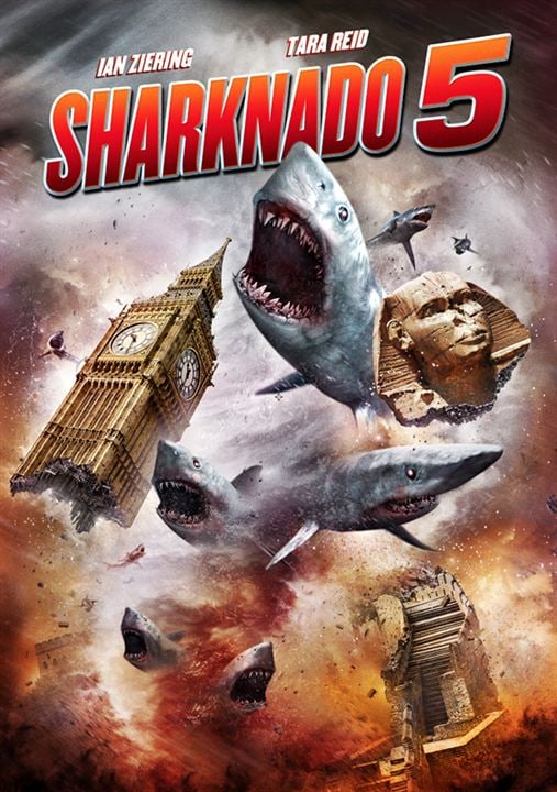 Sharknado 5: Global Swarming : Affiche