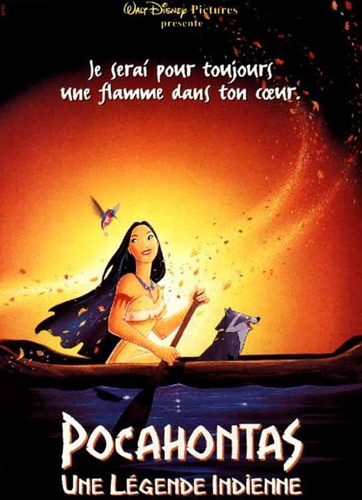 Pocahontas, une légende indienne : Affiche