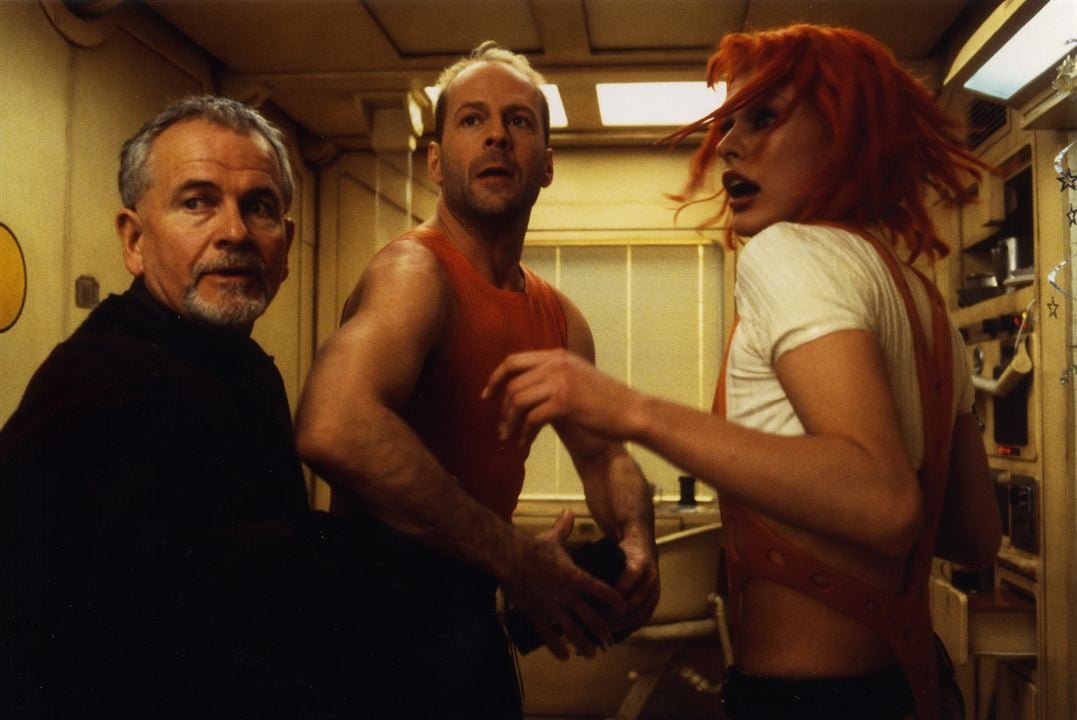 Le Cinquième élément : Photo Milla Jovovich, Ian Holm, Bruce Willis