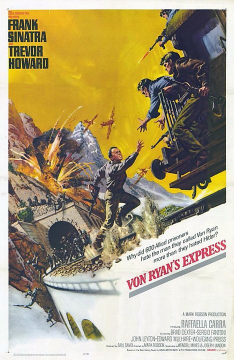 L'Express du colonel Von Ryan : Affiche