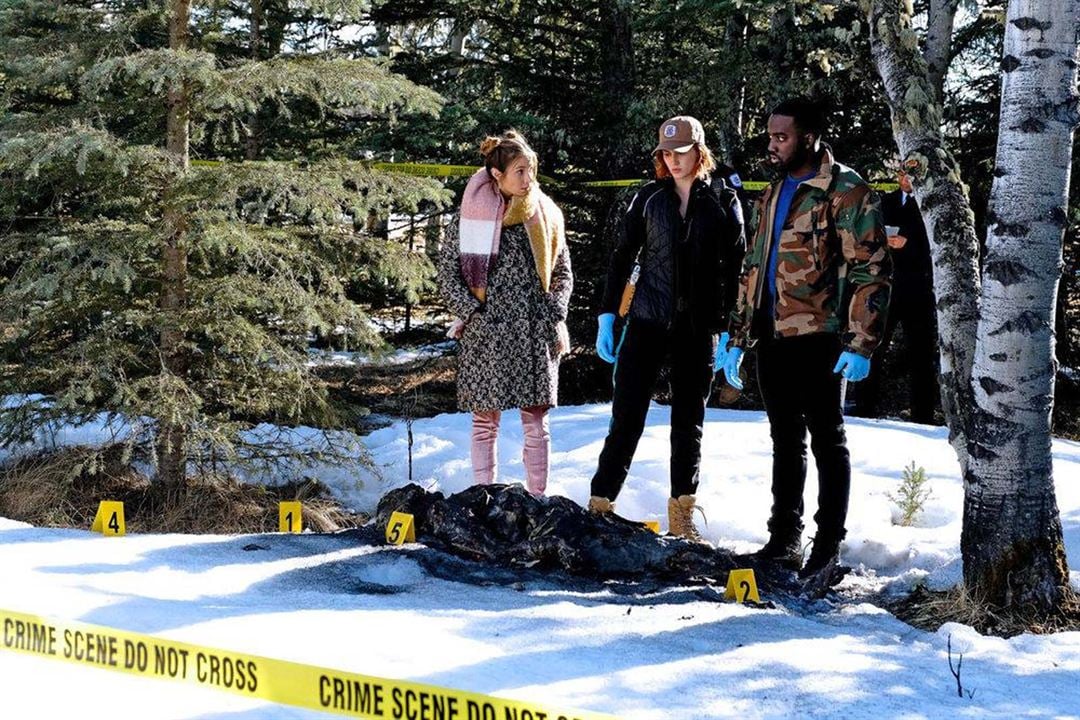 Wynonna Earp : Photo Shamier Anderson, Katherine Barrell, Dominique Provost-Chalkley