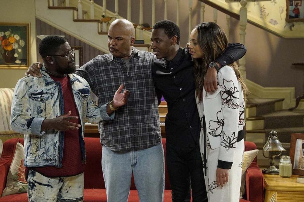 The Carmichael Show : Photo Amber Stevens West, LilRel Howery, David Alan Grier, Jerrod Carmichael