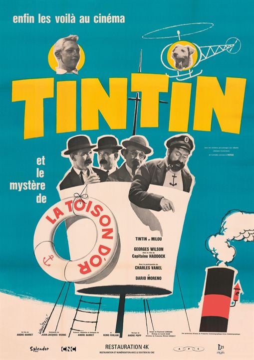 Tintin et le mystère de la toison d'or : Affiche