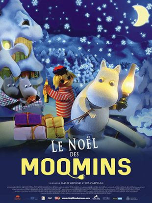 Les Moomins attendent Noël : Affiche