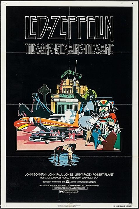 Led Zeppelin: The Song Remains The Same : Affiche