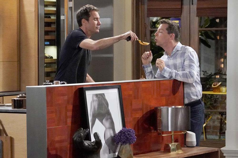 Will & Grace : Photo Sean Hayes, Eric McCormack
