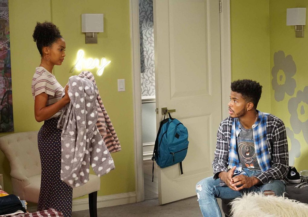 Black-ish : Photo Yara Shahidi, Trevor Jackson