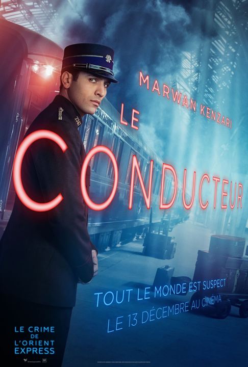 Le Crime de l'Orient-Express : Affiche Marwan Kenzari