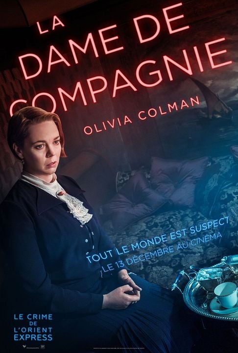 Le Crime de l'Orient-Express : Affiche Olivia Colman