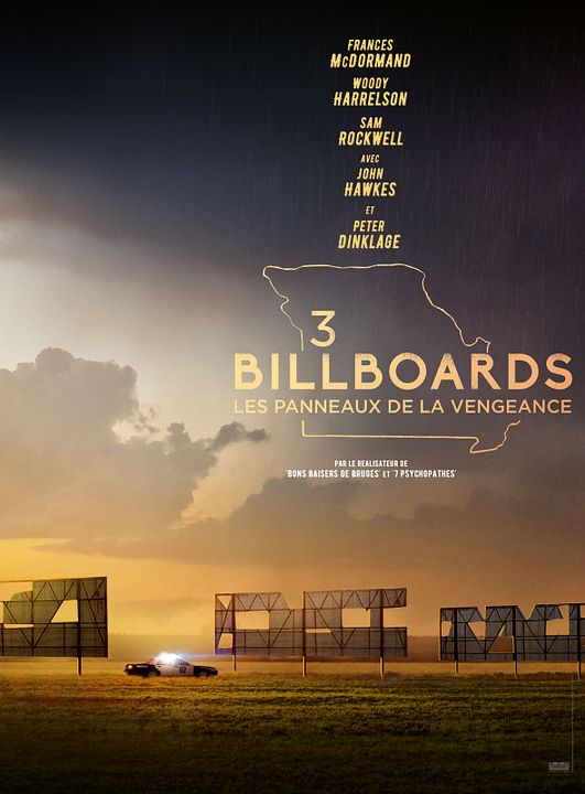 3 Billboards, Les Panneaux de la vengeance : Affiche