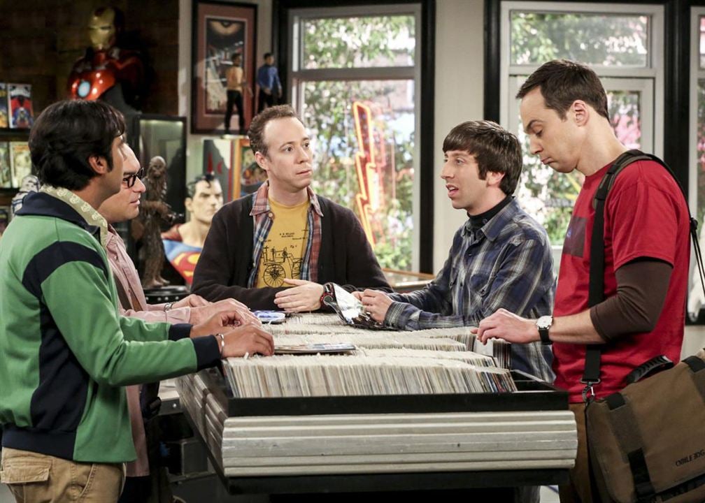 The Big Bang Theory : Affiche Kunal Nayyar, Kevin Sussman, Simon Helberg, Johnny Galecki, Jim Parsons