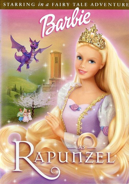 Barbie : Princesse Raiponce : Affiche