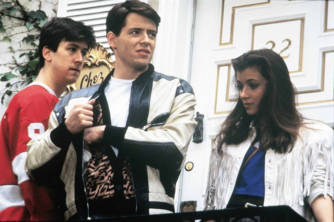 La Folle journée de Ferris Bueller : Photo Mia Sara, Matthew Broderick, Alan Ruck