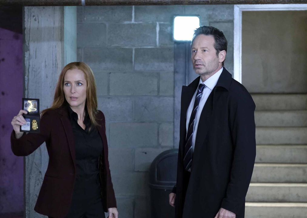 X-Files : Photo Gillian Anderson, David Duchovny