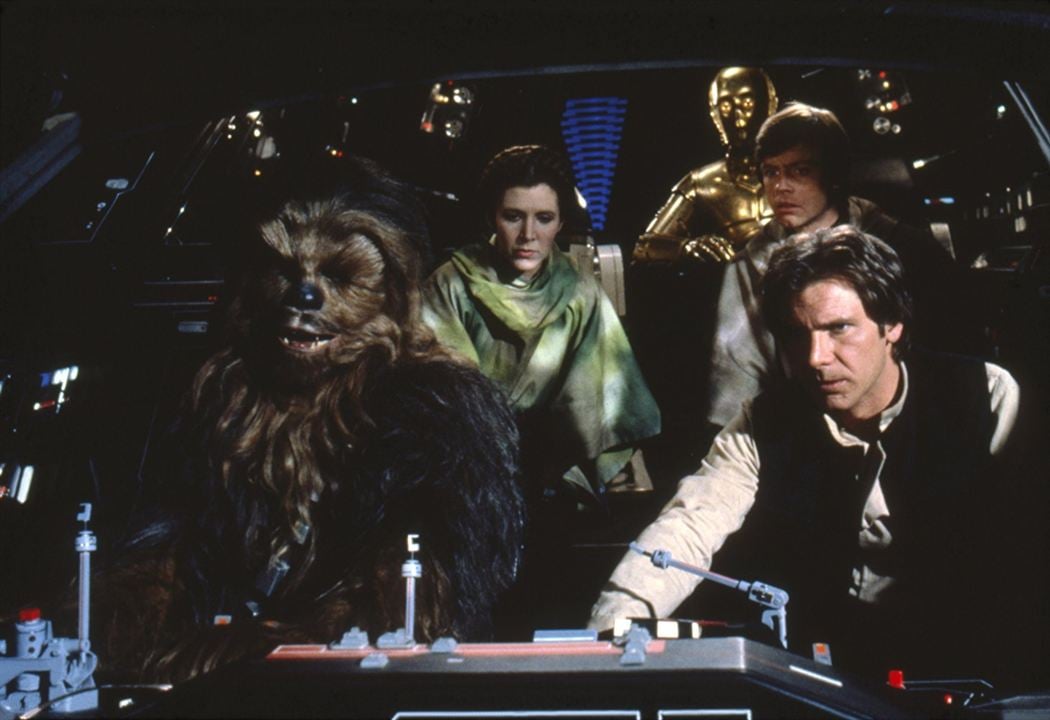 Star Wars : Episode VI - Le Retour du Jedi : Photo Harrison Ford, Mark Hamill, Carrie Fisher