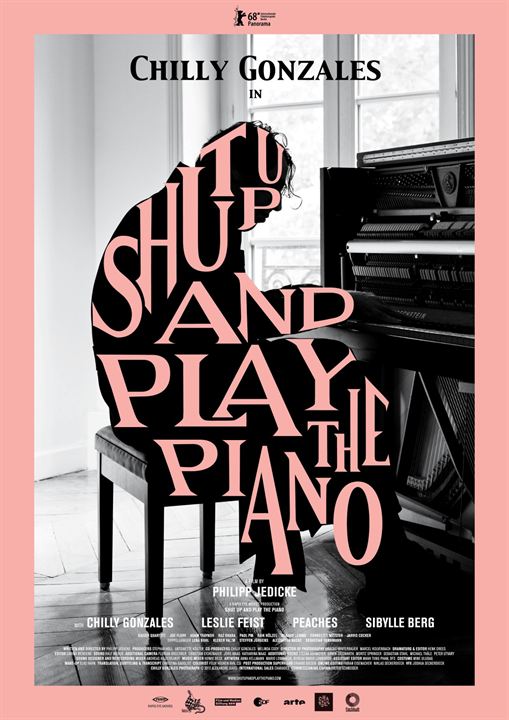 Chilly Gonzales - Shut up & Play the Piano : Affiche