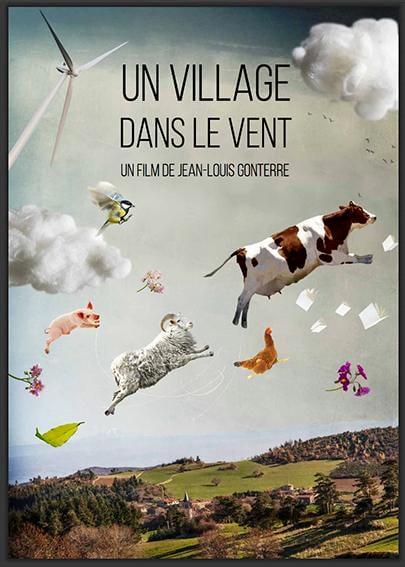 Un Village dans le vent : Affiche