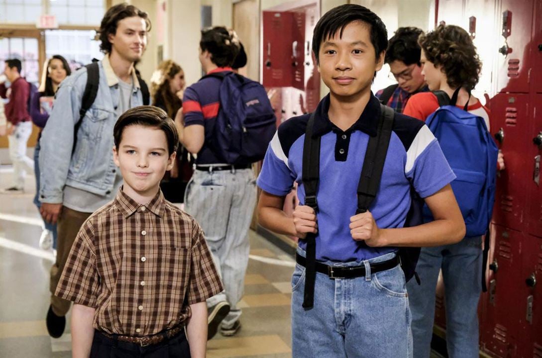 Young Sheldon : Photo Iain Armitage, Ryan Phuong