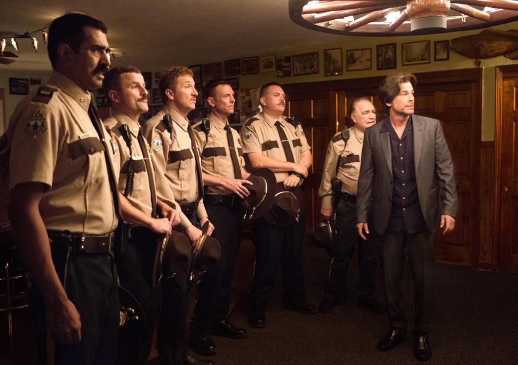 Super Troopers 2 : Photo Rob Lowe, Brian Cox, Kevin Heffernan, Steve Lemme, Paul Soter, Erik Stolhanske, Jay Chandrasekhar