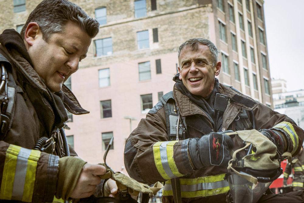 Chicago Fire : Photo David Eigenberg