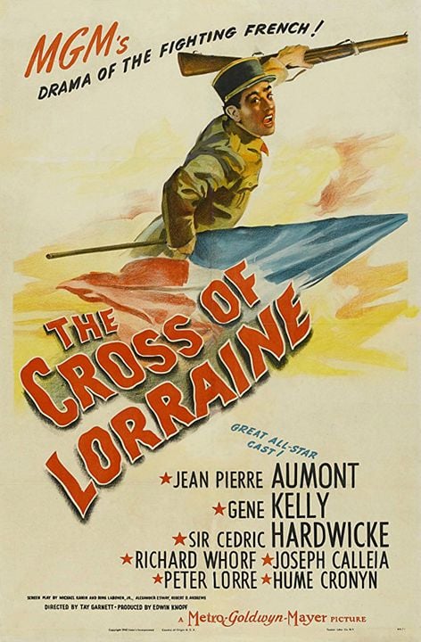 La Croix de Lorraine : Affiche