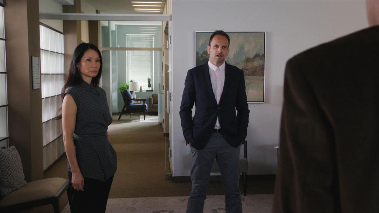 Elementary : Photo Lucy Liu, Jonny Lee Miller