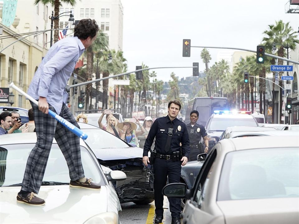 The Rookie : le flic de Los Angeles : Photo Nathan Fillion