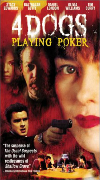 Four Dogs Playing Poker : Affiche