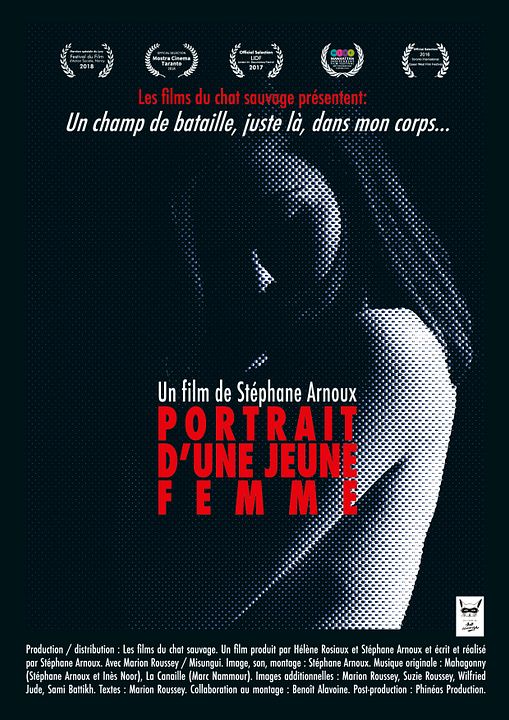 Portrait d'une jeune femme : Affiche