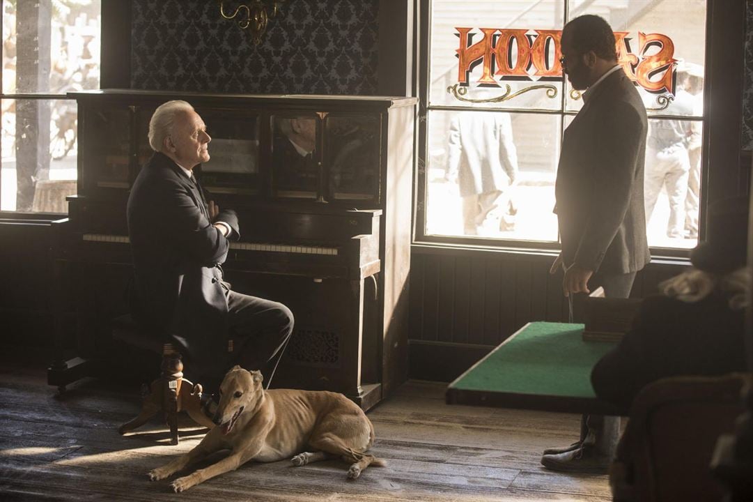 Westworld : Photo Anthony Hopkins, Jeffrey Wright