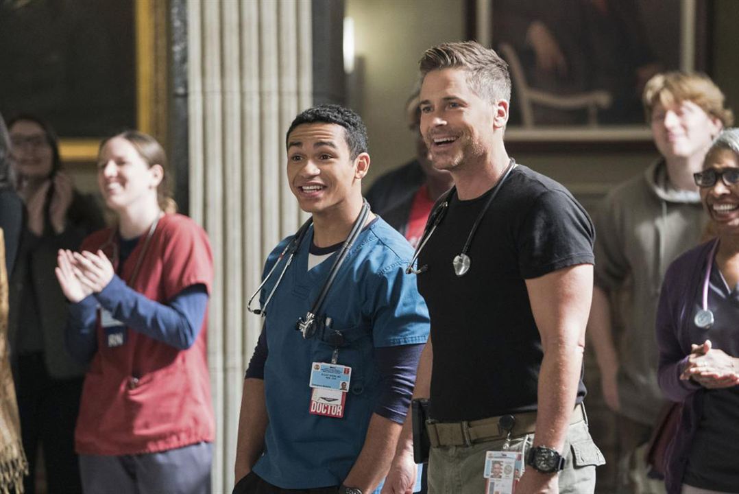 Code Black : Photo Rob Lowe, Noah Gray-Cabey