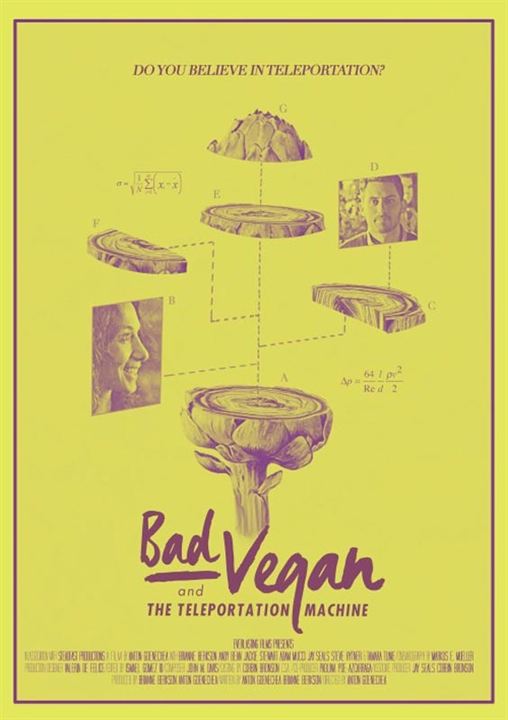 Bad Vegan and the Teleportation Machine : Affiche