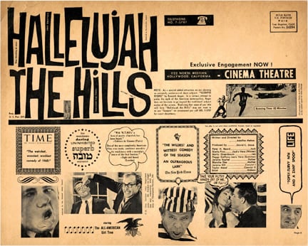 Hallelujah the Hills : Affiche